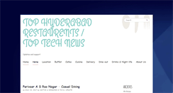 Desktop Screenshot of hyderabad-top-restaurents.net